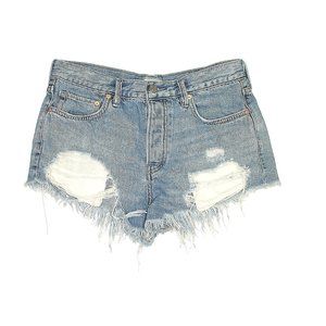 We The Free High Waisted Light Denim Shorts Size 27